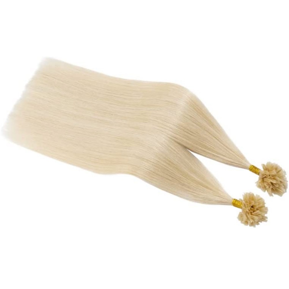 16” U Tip Hair Extensions Human Hair, Pre Bonded,50g/pack 100 strands - Picture 6 of 8